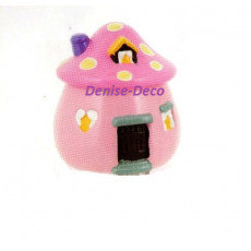 Μανιταροσπιτο κουμπαρας ροζ